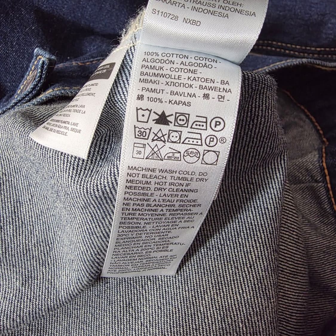 리바이스 2세대 릴렉스핏 트러커 데님 켓 M 상품이미지7