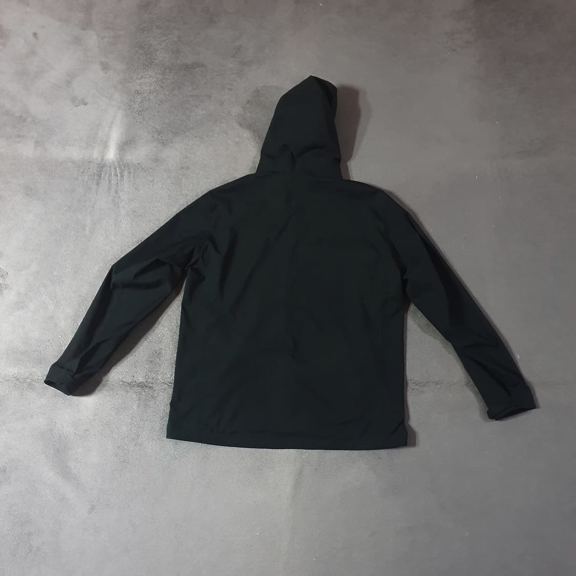 유니클로 블록테크 파카 바람막이 자켓 XL 블랙 상품이미지2