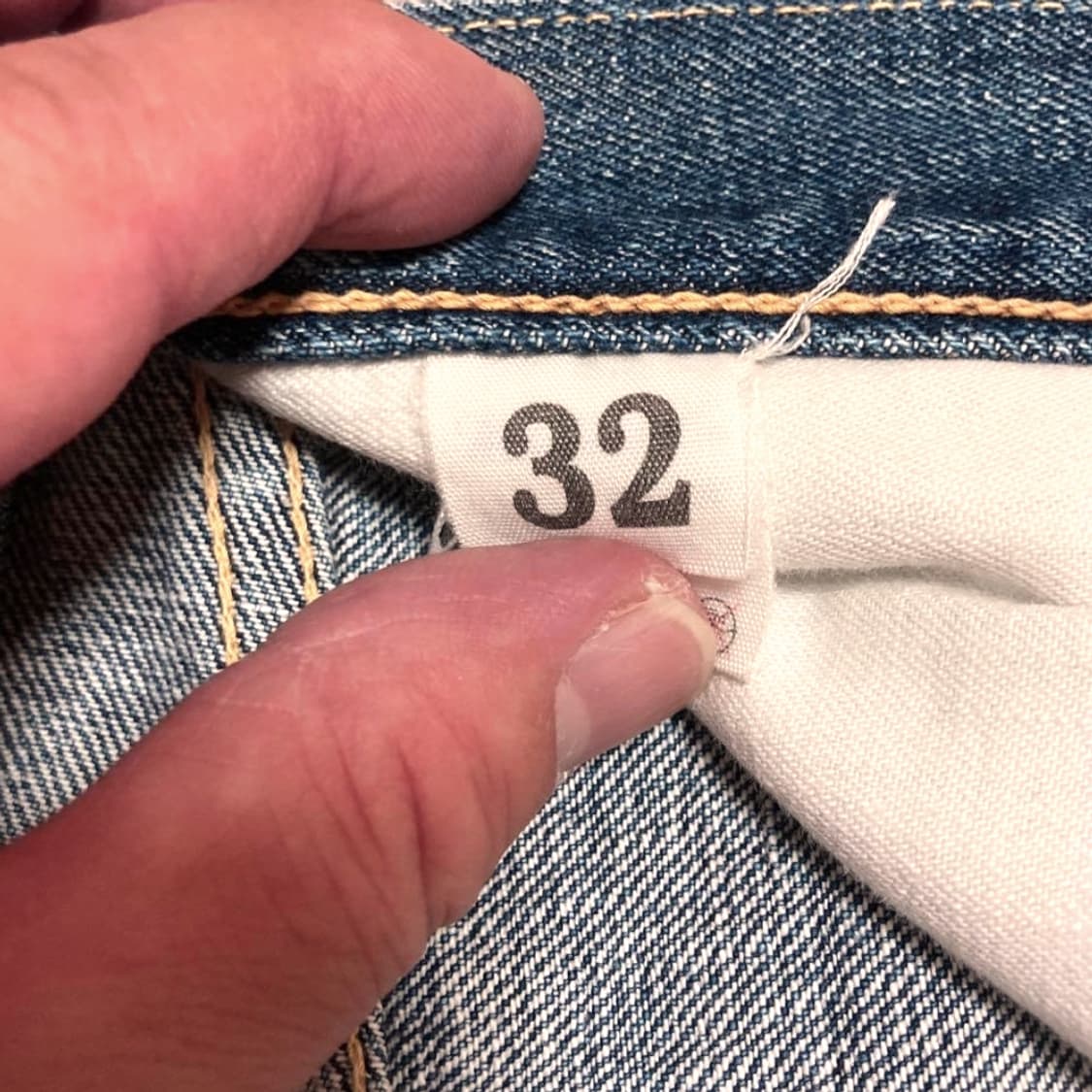 웨어하우스 lot.1001 워시드 데님팬츠 32 상품이미지5
