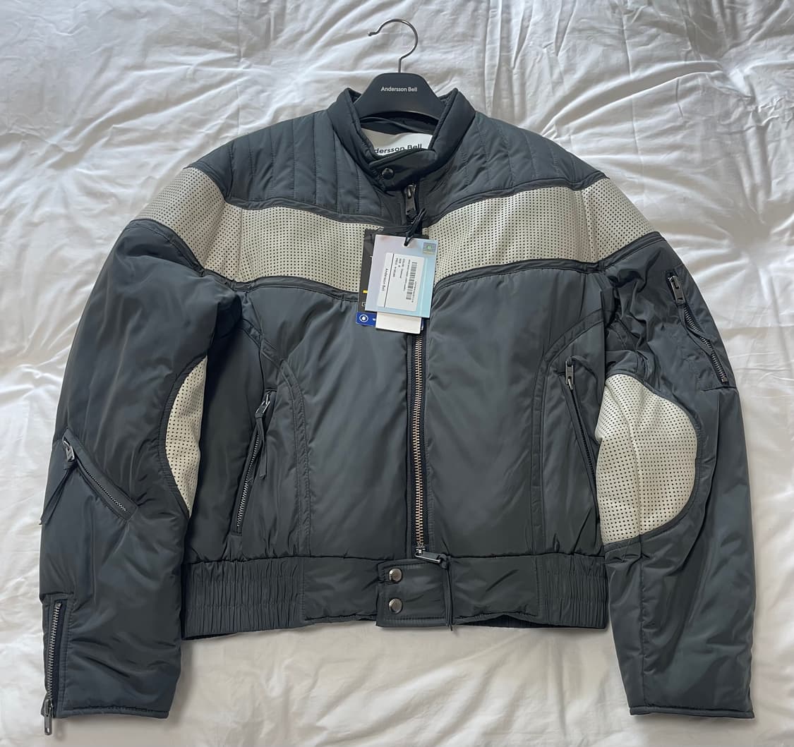 앤더슨벨 브라이언 바이커 패디드 점퍼 상품이미지4