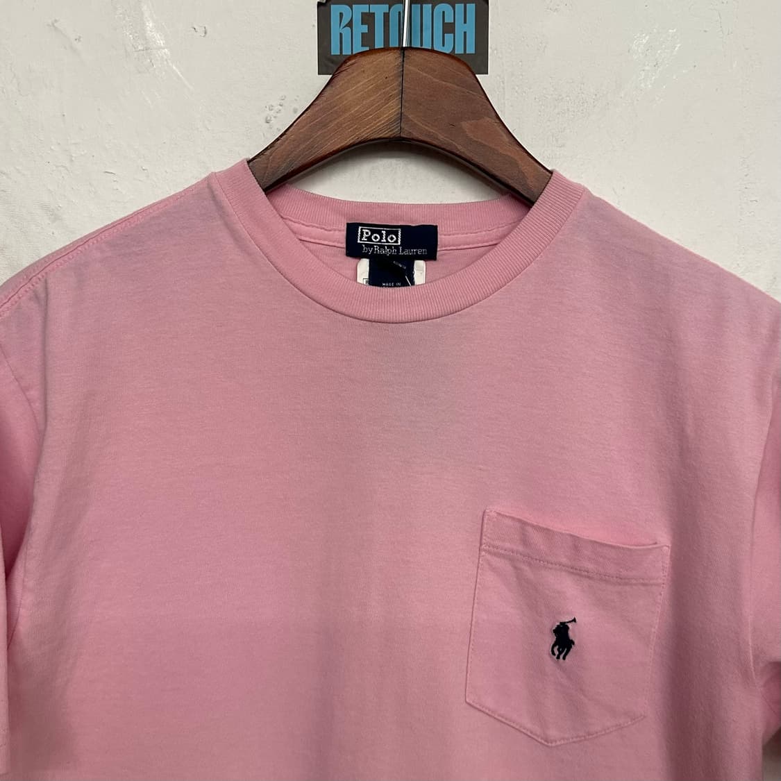 폴로 포니로고 포켓 티셔츠 상품이미지2