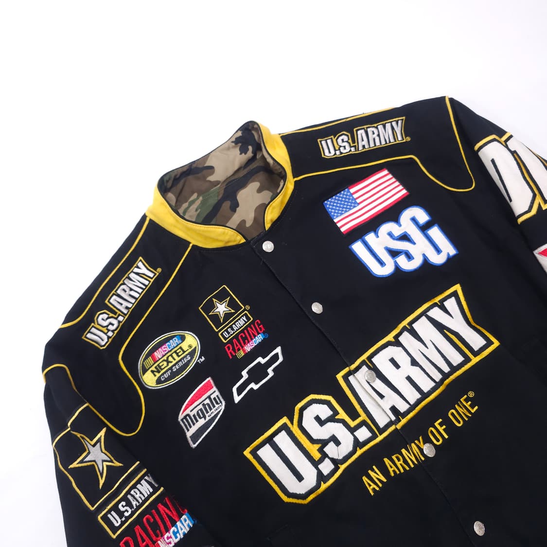 제프해밀턴 U.S ARMY 리버시블 레이싱 자켓 상품이미지2