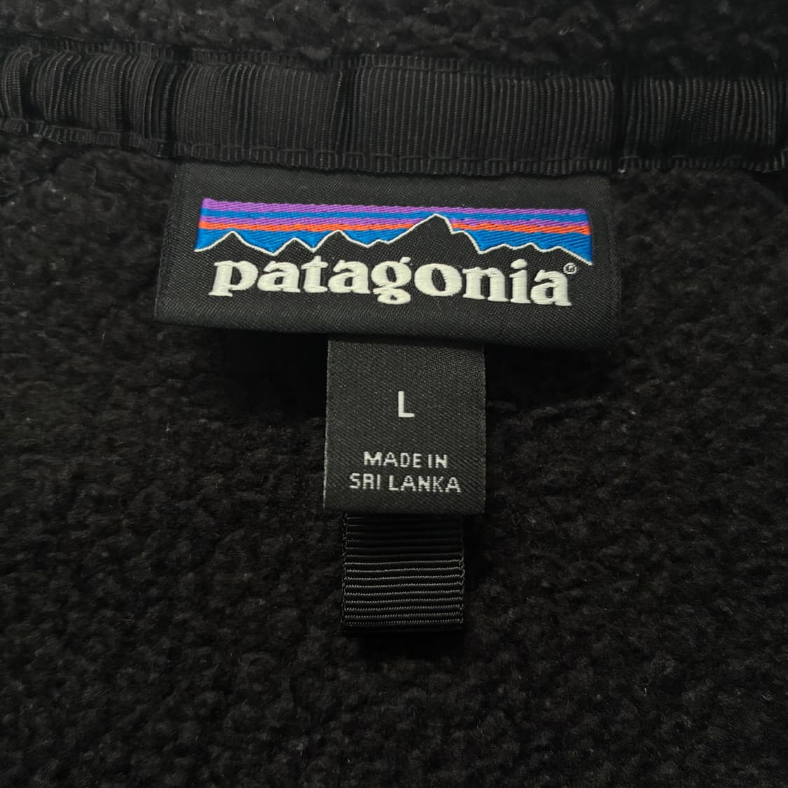 Patagonia  파타고니아 블랙 레트로 플리스 자켓 상품이미지3