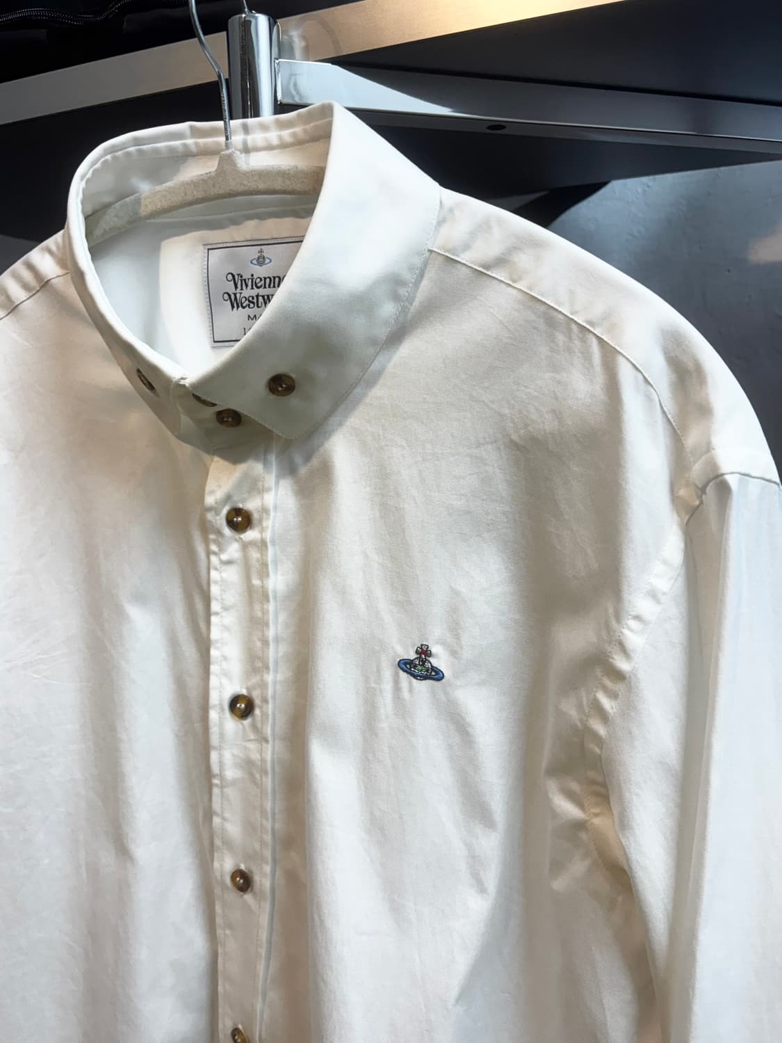 비비안 웨스트우드 맨 화이트 셔츠 상품이미지3