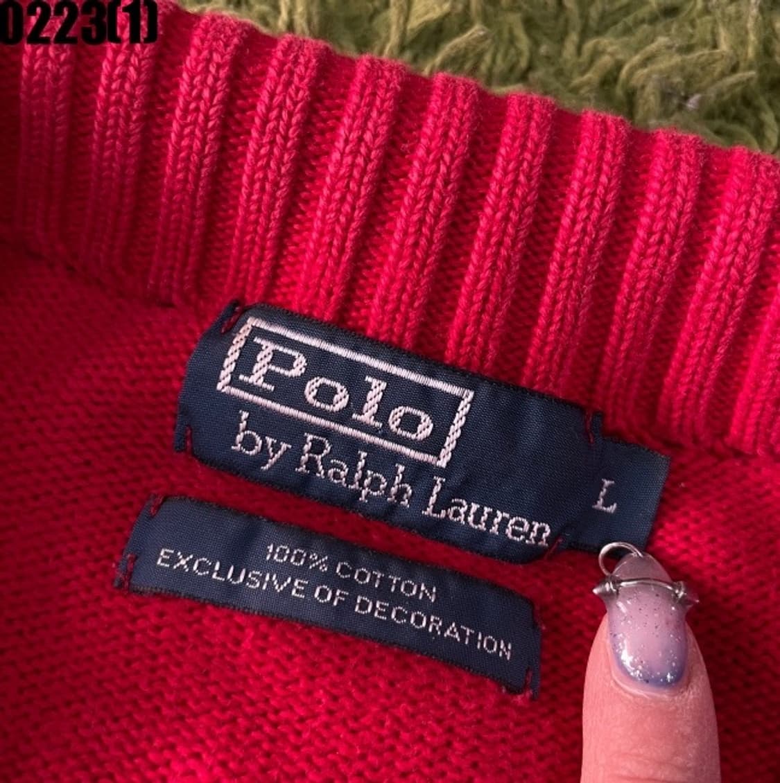 폴로 니트 집업 상품이미지3