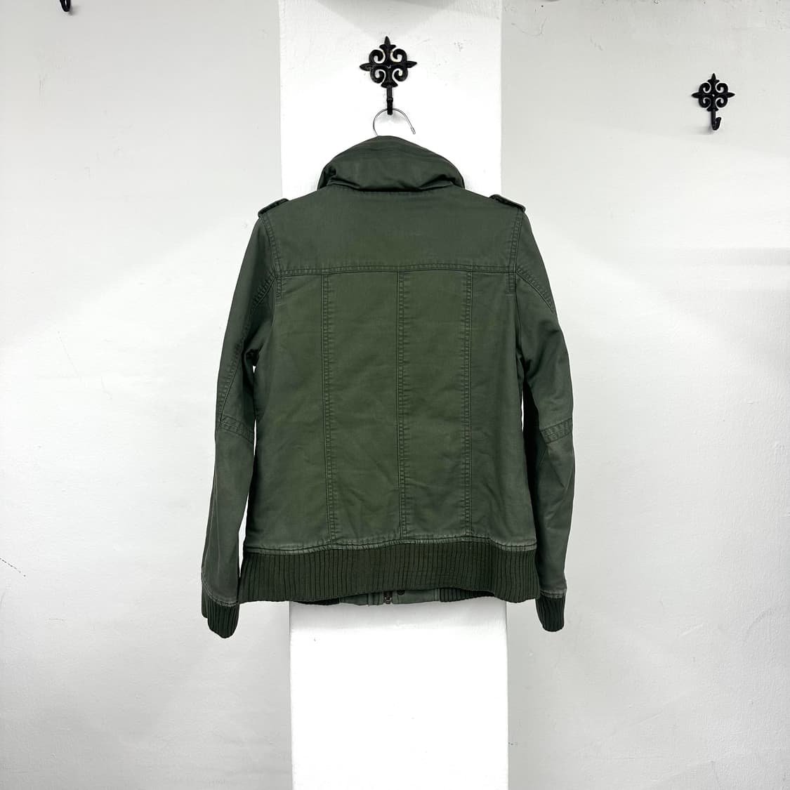 Khaki green Y2K pocket jacket 상품이미지3