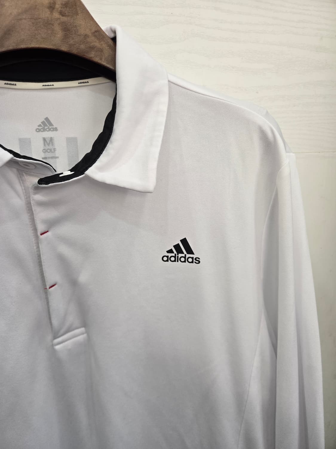 M,95 )) adidas 아디다스 골프 카라 긴팔티셔츠! 상품이미지2