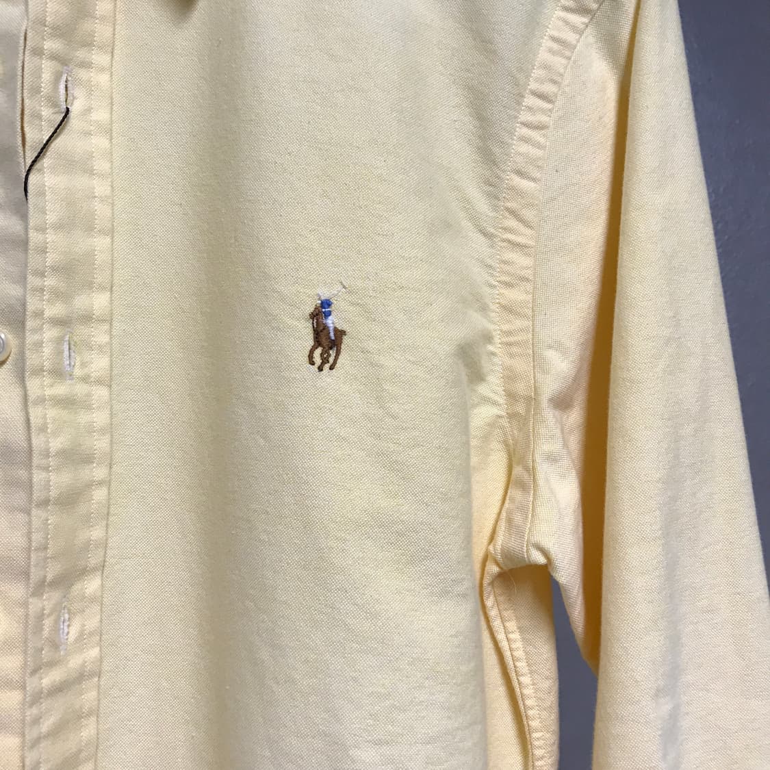 폴로 랄프로렌 옐로 셔츠 S(W) 상품이미지4