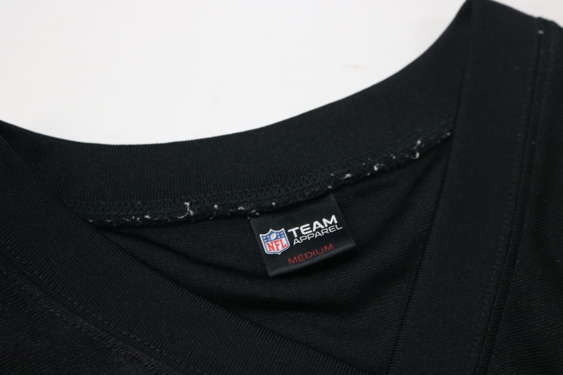 NFL 레이더스 빈티지 크랙 프린트 메쉬 저지 반팔 티셔츠 (M) 상품이미지5