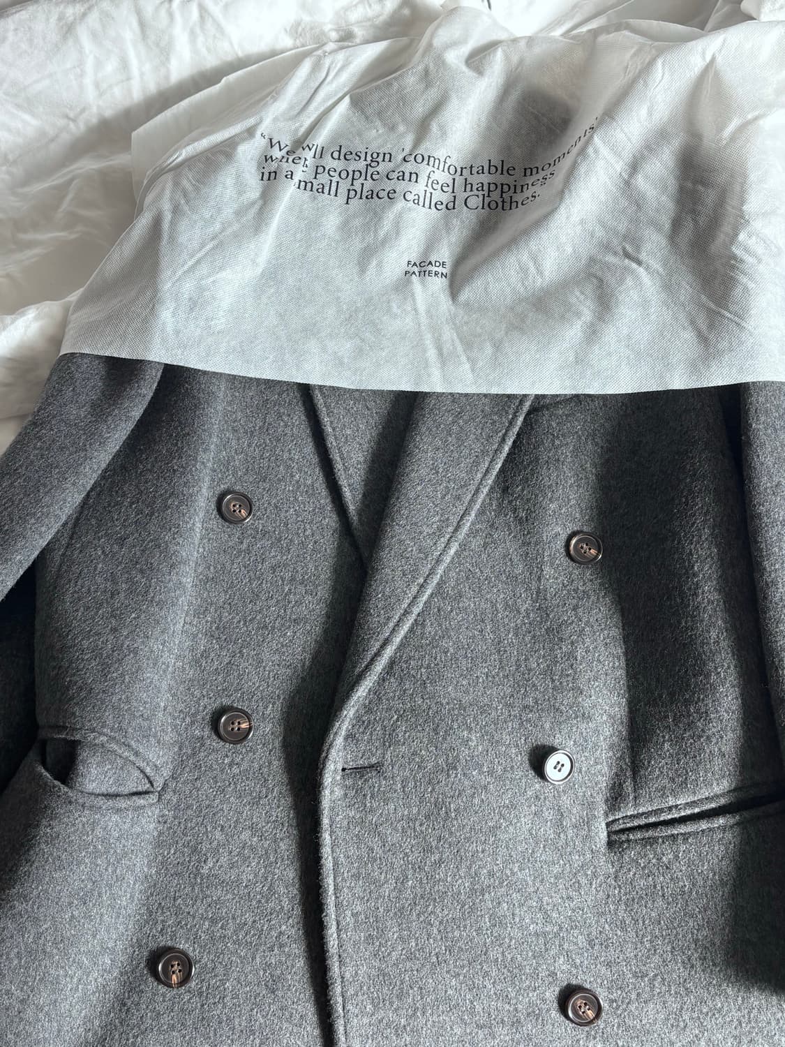 파사드패턴 캐시미어 더블 코트 상품이미지1