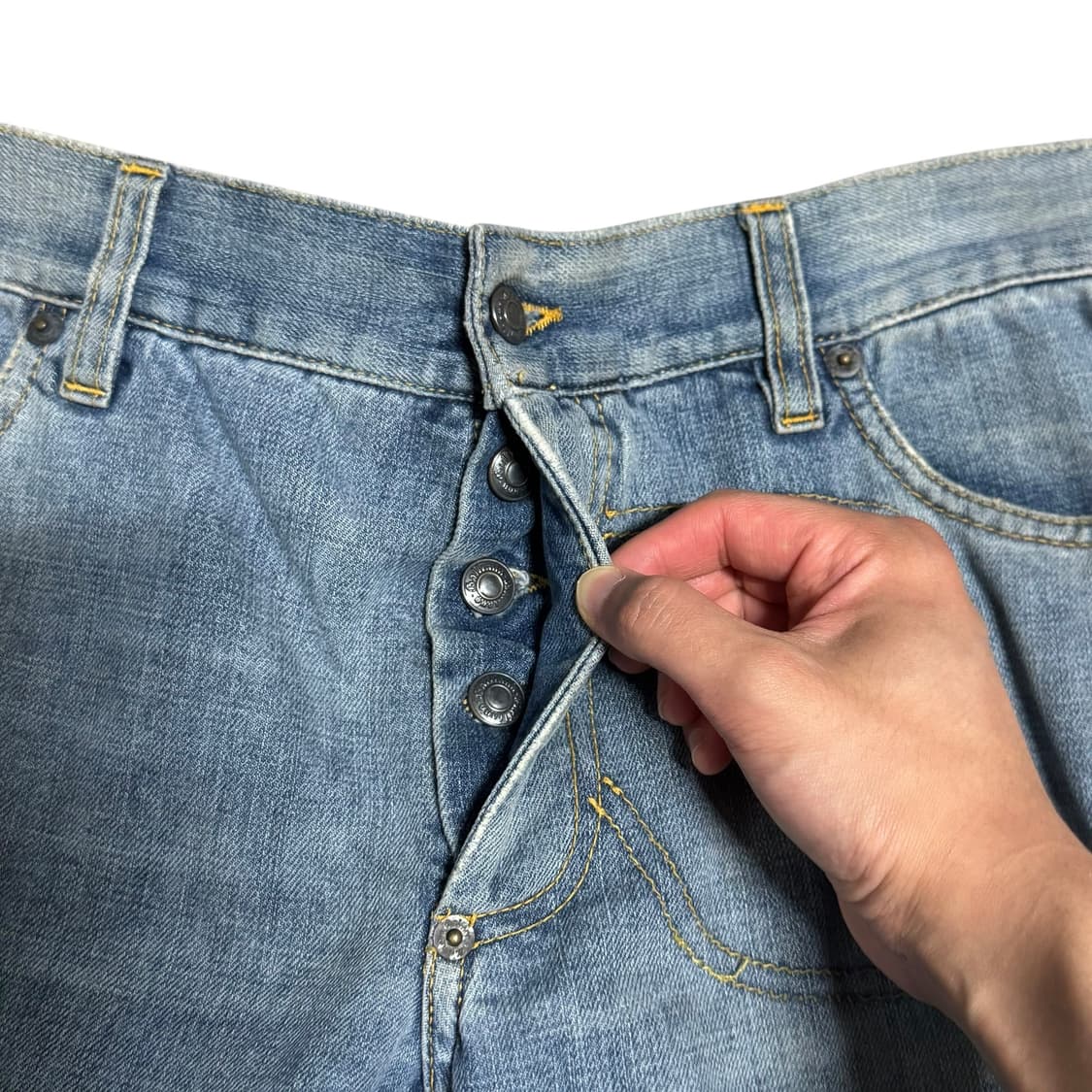 존 갈리아노 반다나 데님팬츠 48 상품이미지5