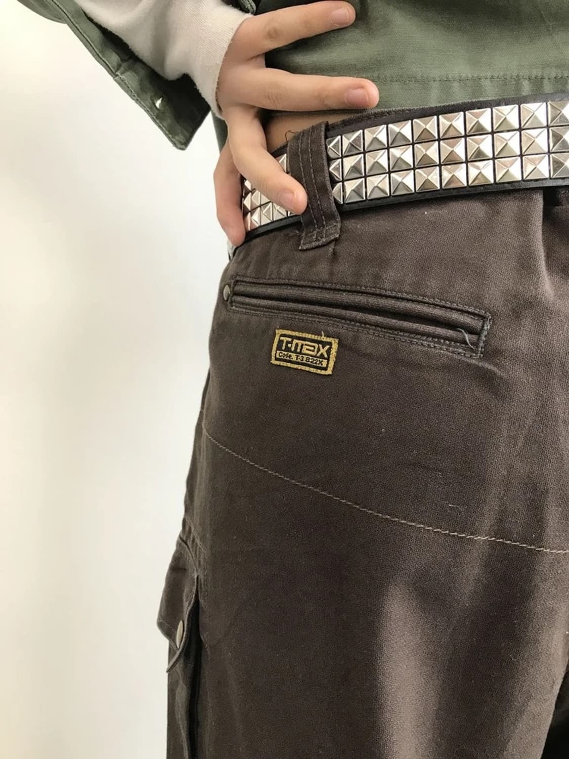 T-MAX Work Cargo Pants Brown 상품이미지4