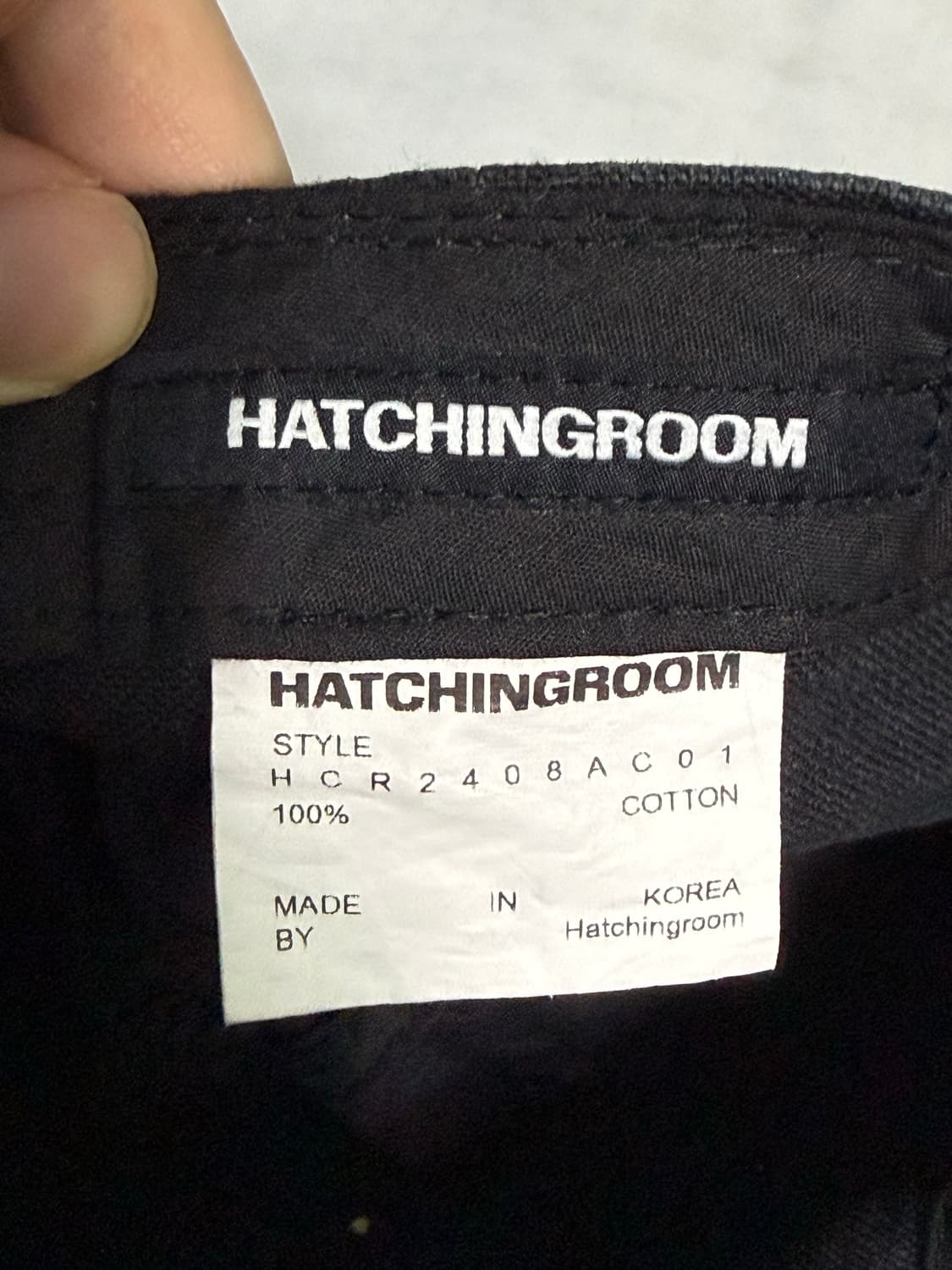 해칭룸 볼캡 상품이미지2