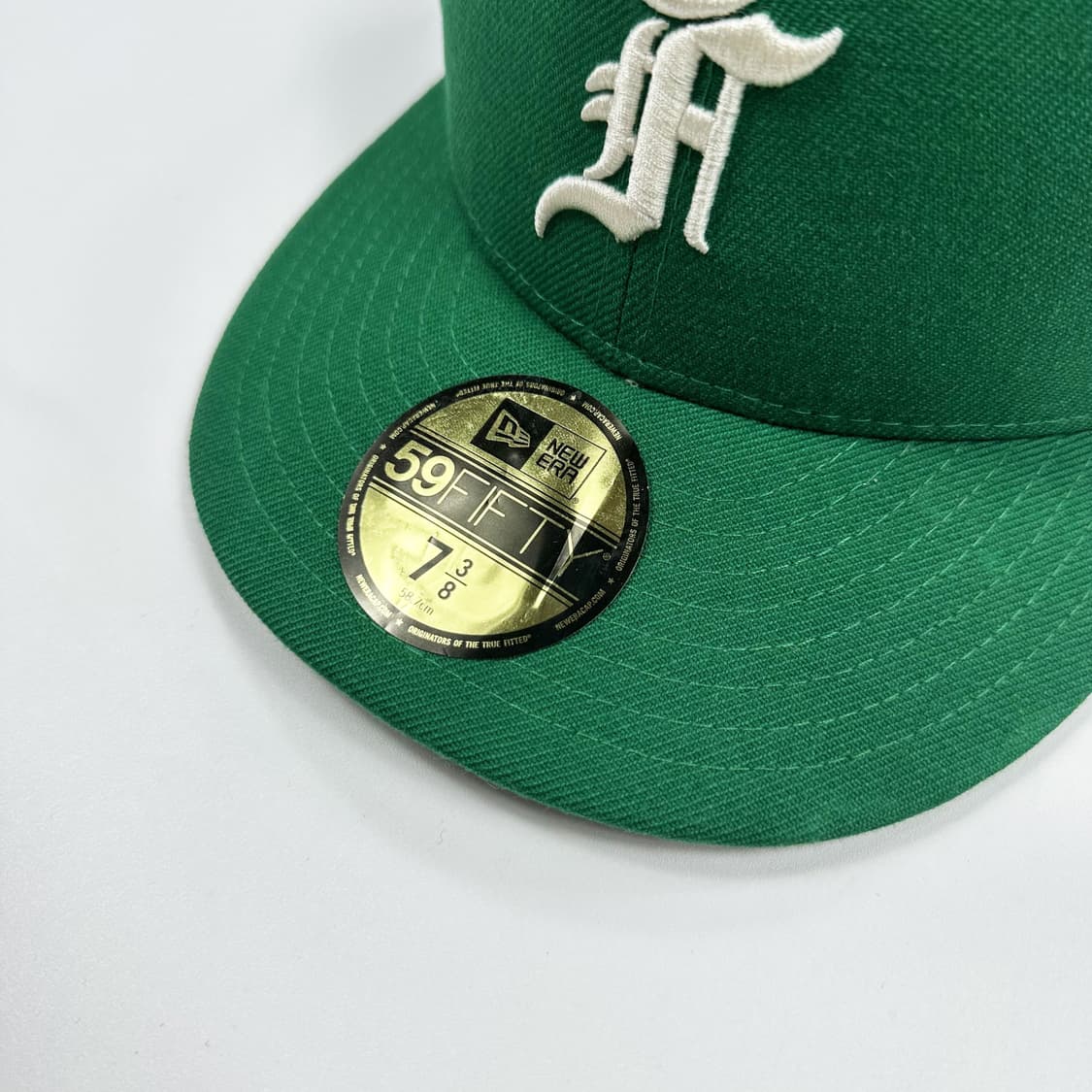 뉴에라 x 피오갓 59fifty 그린 볼캡 모자 상품이미지3