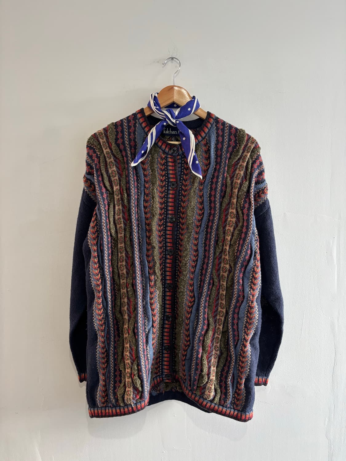 Tulchan cable knit cardigan 상품이미지1