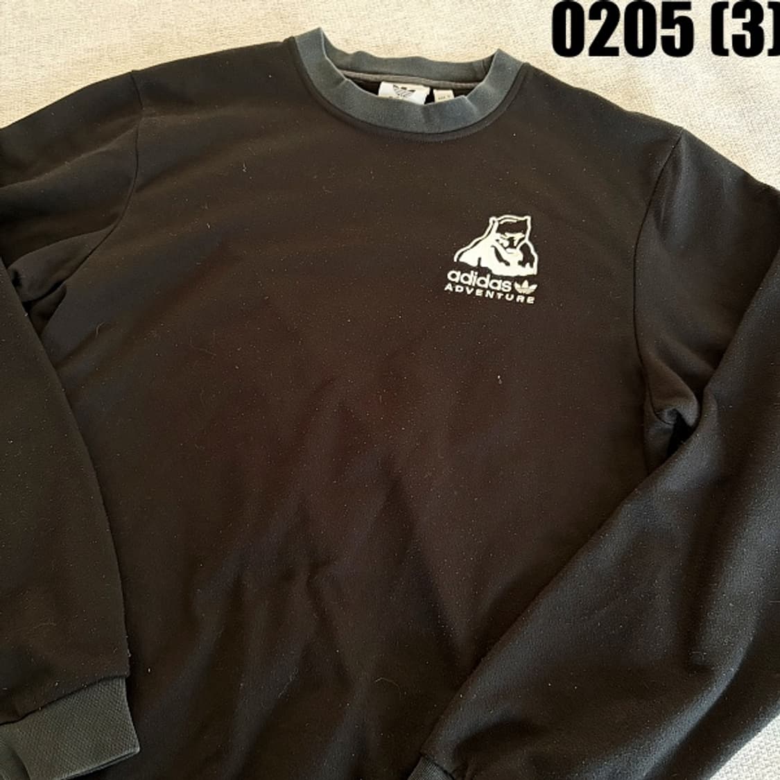 [M] 아디다스 어드벤처 블랙 맨투맨 티셔츠 0205(3) 상품이미지2