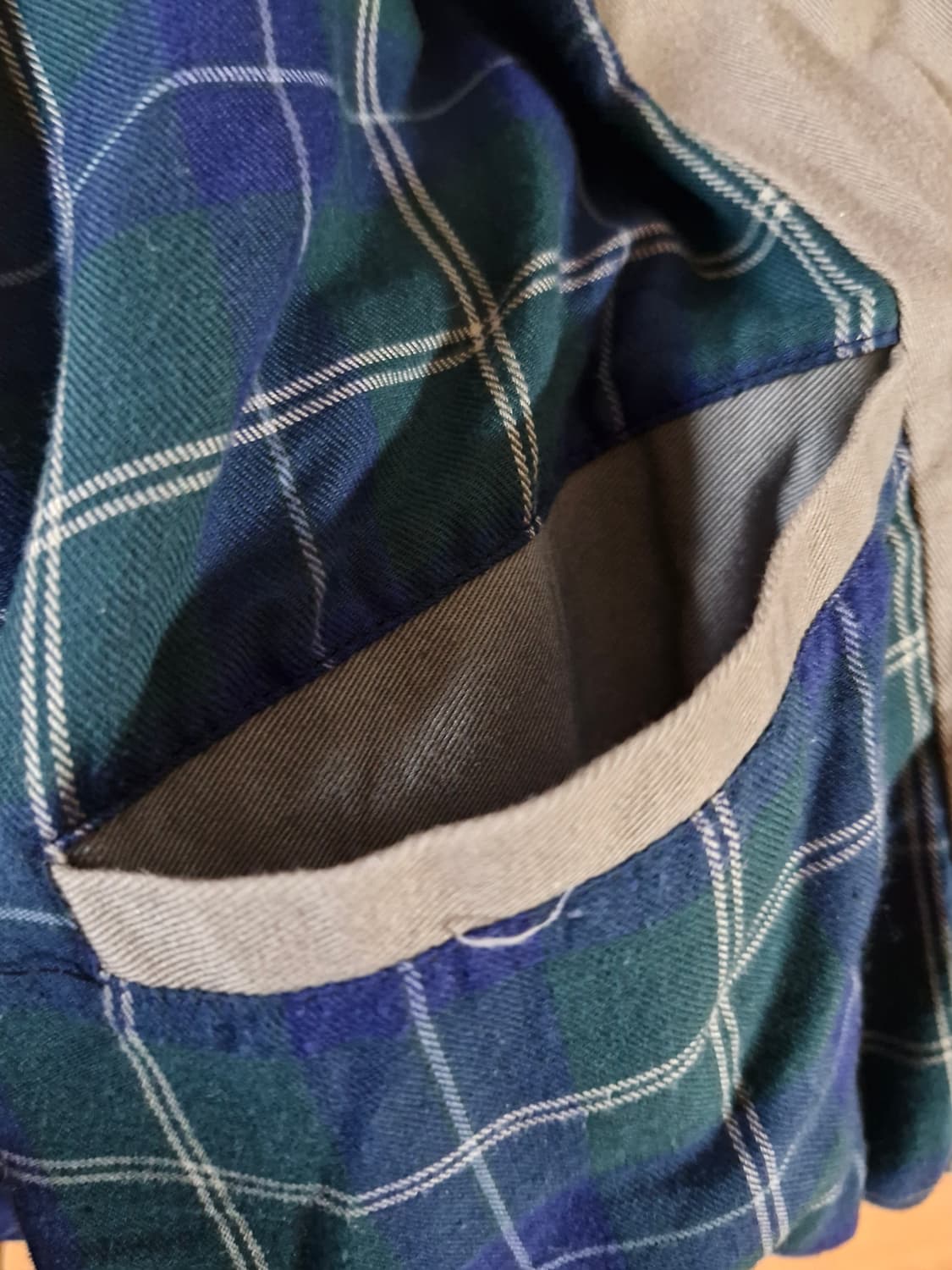 폴로 안감체크 바라쿠다 자켓  XL 상품이미지5