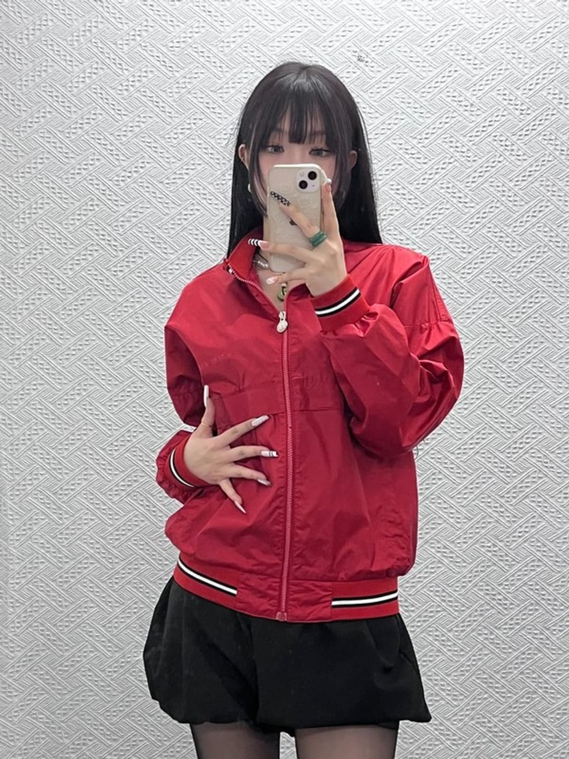 아디다스 올드스쿨 레트로 빈티지 바람막이 자켓 L C10720 상품이미지2