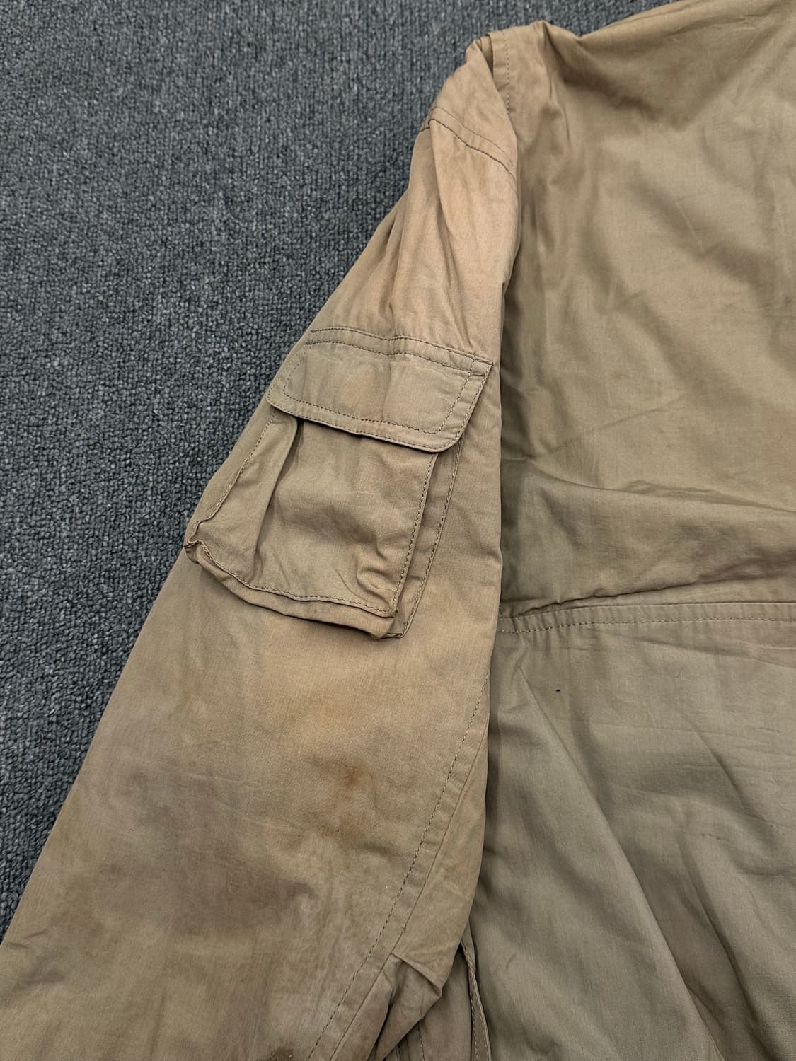 M)Stanbury 빈티지 베이지 유틸리티 필드자켓 상품이미지8