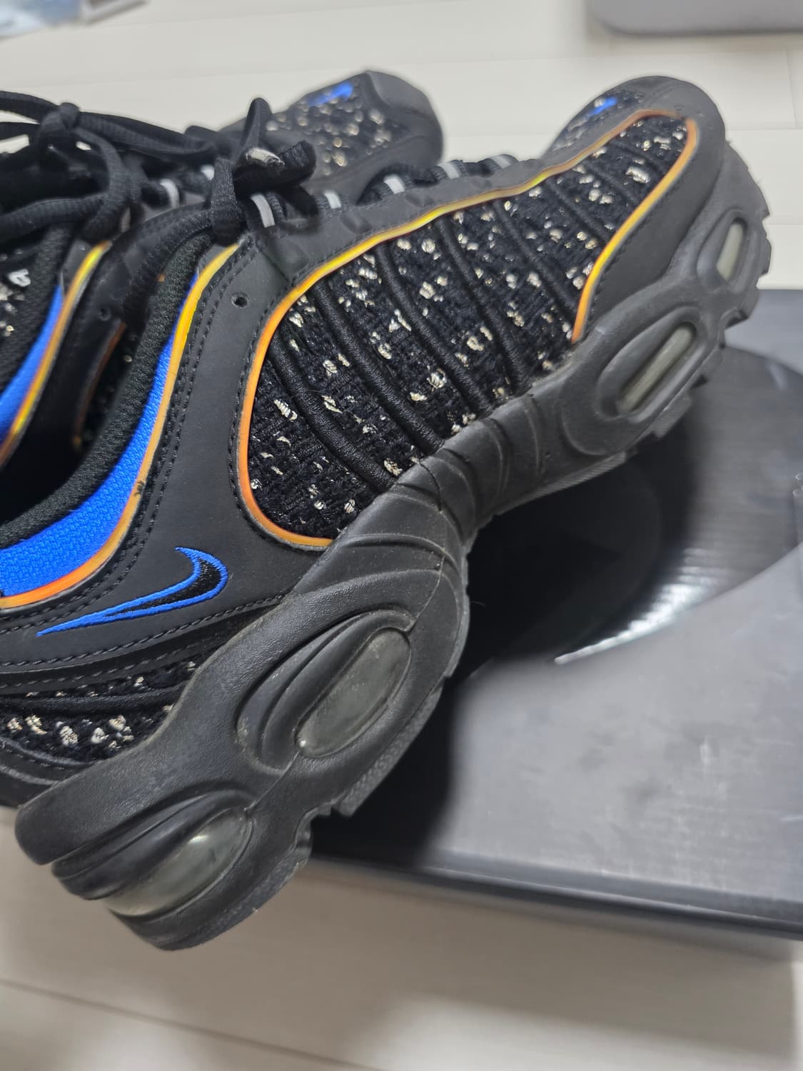 나이키x슈프림  에어맥스 테일윈드4 블랙 [280] 상품이미지4