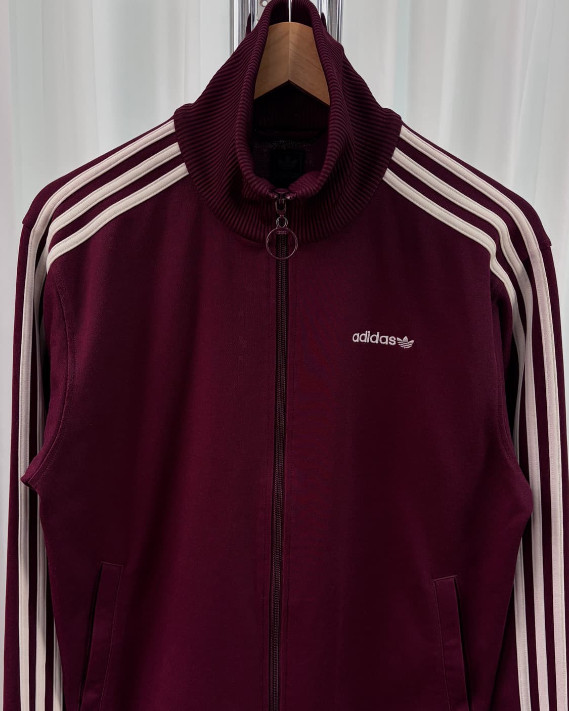 [XL]아디다스 윈터베어 버건디 트랙탑 져지 상품이미지5
