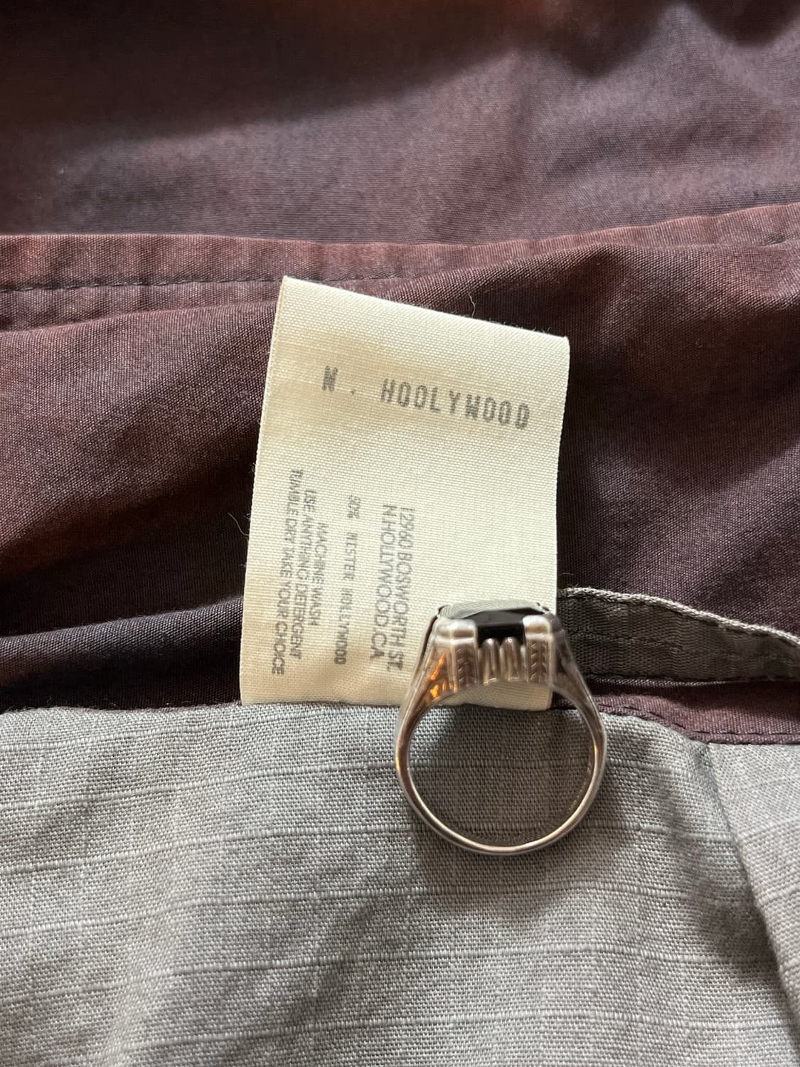 N.hoolywood 엔할리우드 선페이드 플라이트 봄버 자켓 상품이미지7