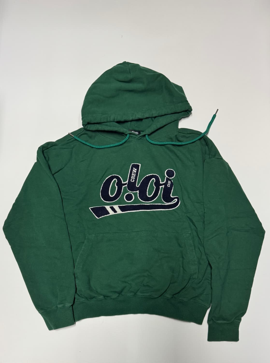 여성 오아이오아이 빅 사이즈 로고 기모 후드티 F 상품이미지1