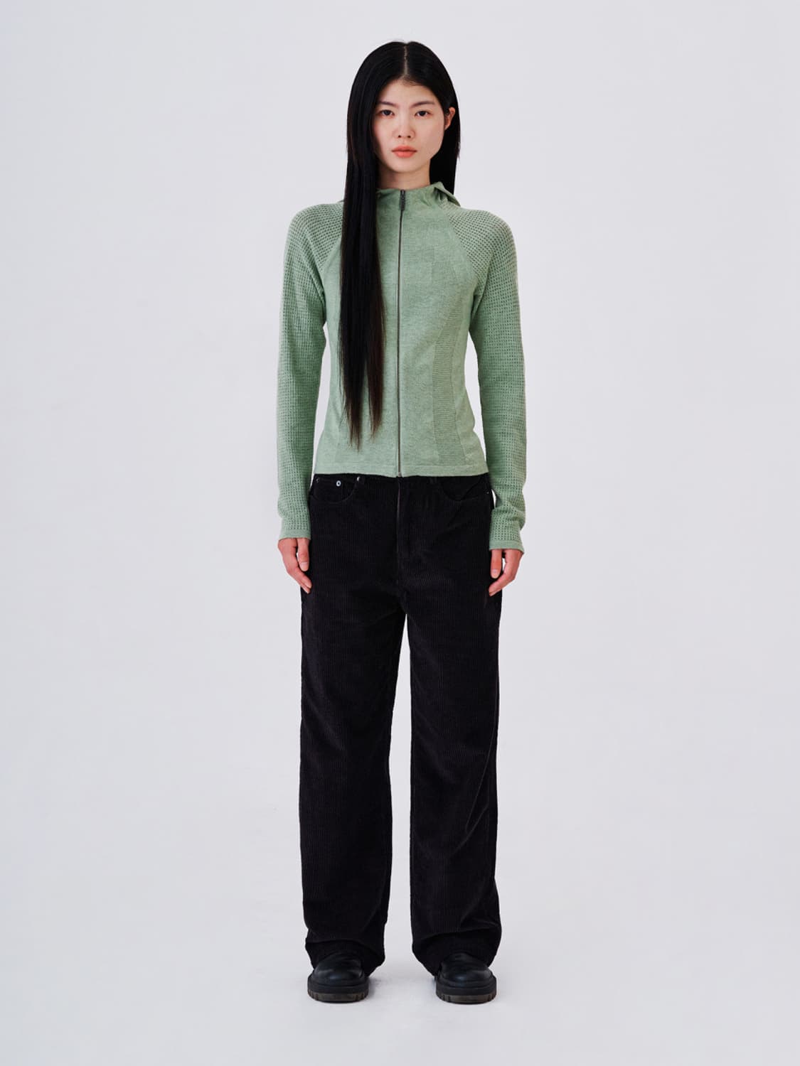 WELLBEING EXPRESS Sports Knit Hoodie 상품이미지4