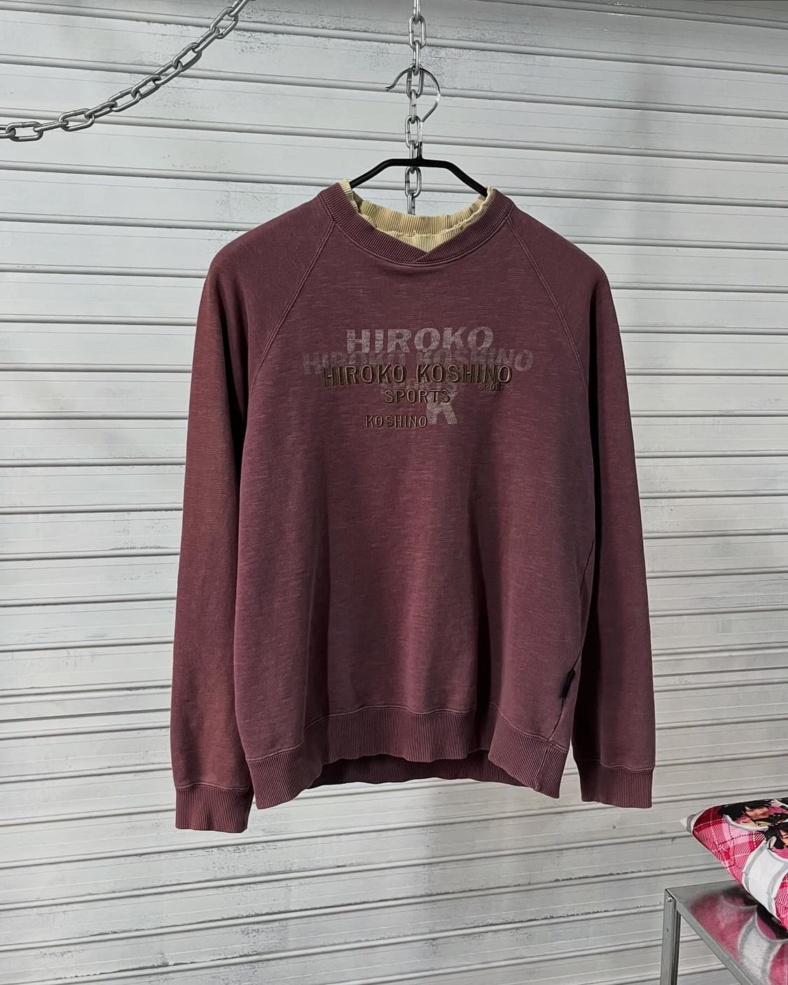 Hiroko Koshino raglan sweat 상품이미지1