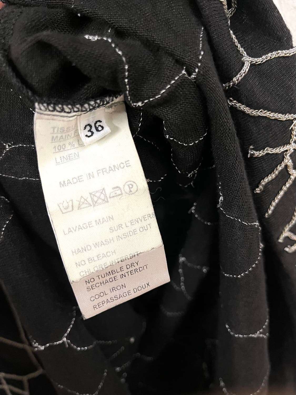 발망 2009SS 데카르넹 체인 반팔 티셔츠 상품이미지6