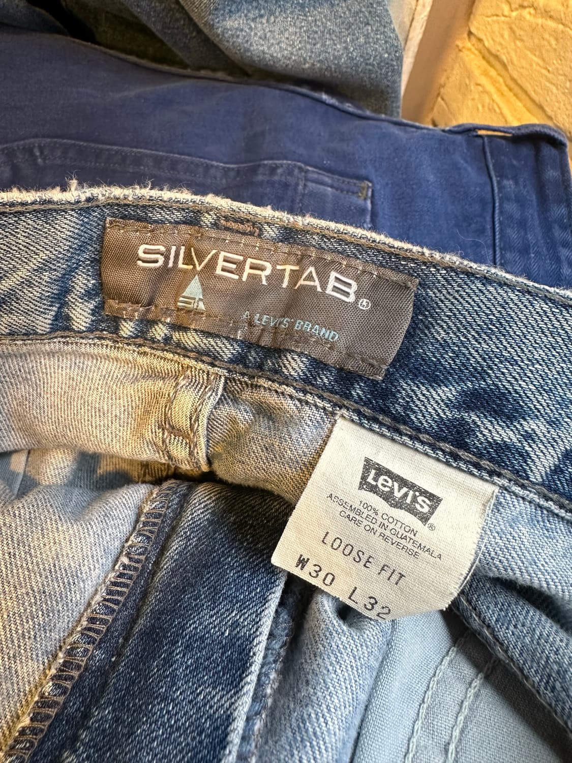 00s 리바이스 실버탭 데님 팬츠 30x32 상품이미지9
