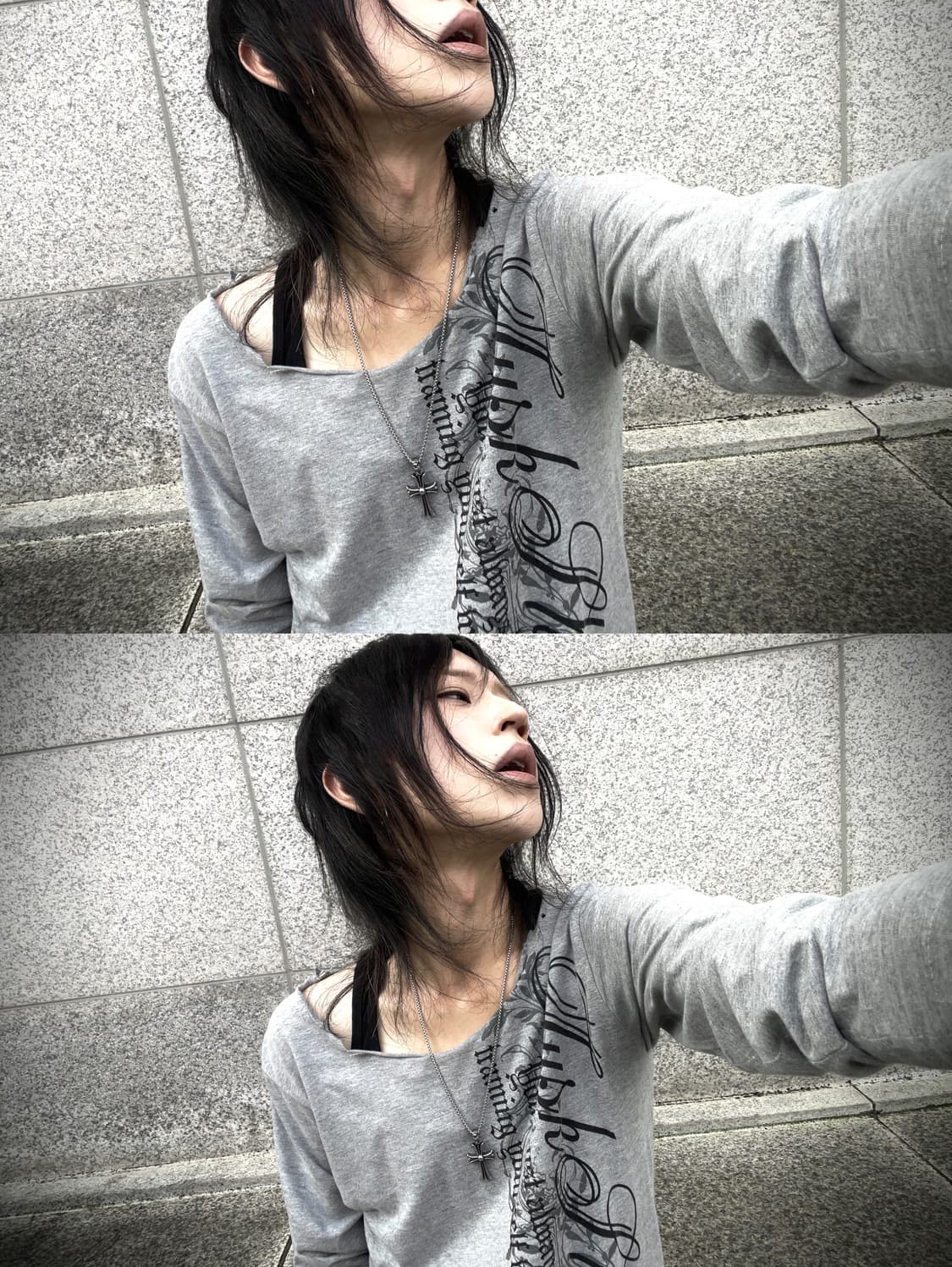 (T graphics)lettering long sleeve t 상품이미지6
