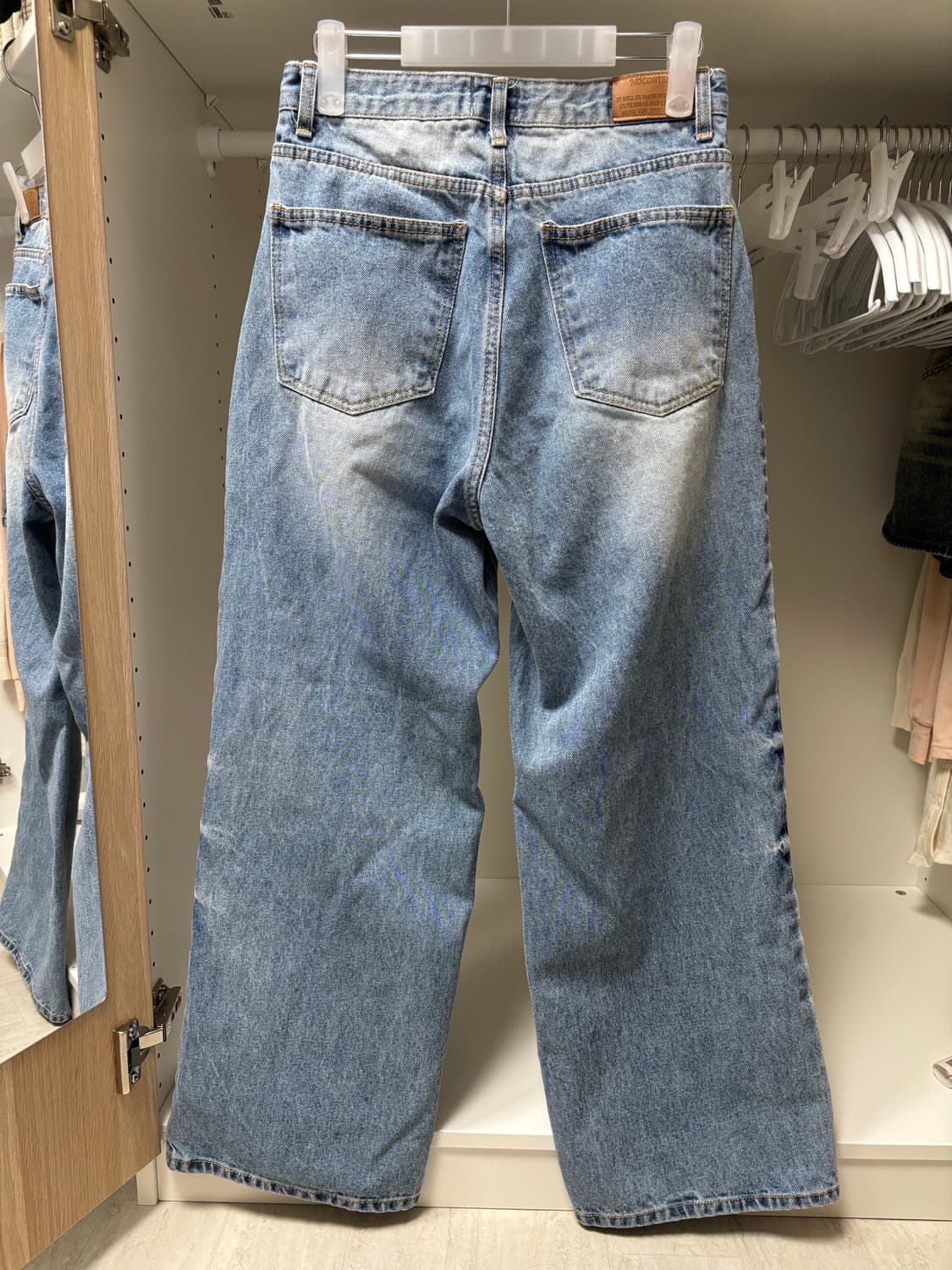 NOCONTENT 노컨텐츠 Denim pants S 데님팬츠 청 와이드 상품이미지2
