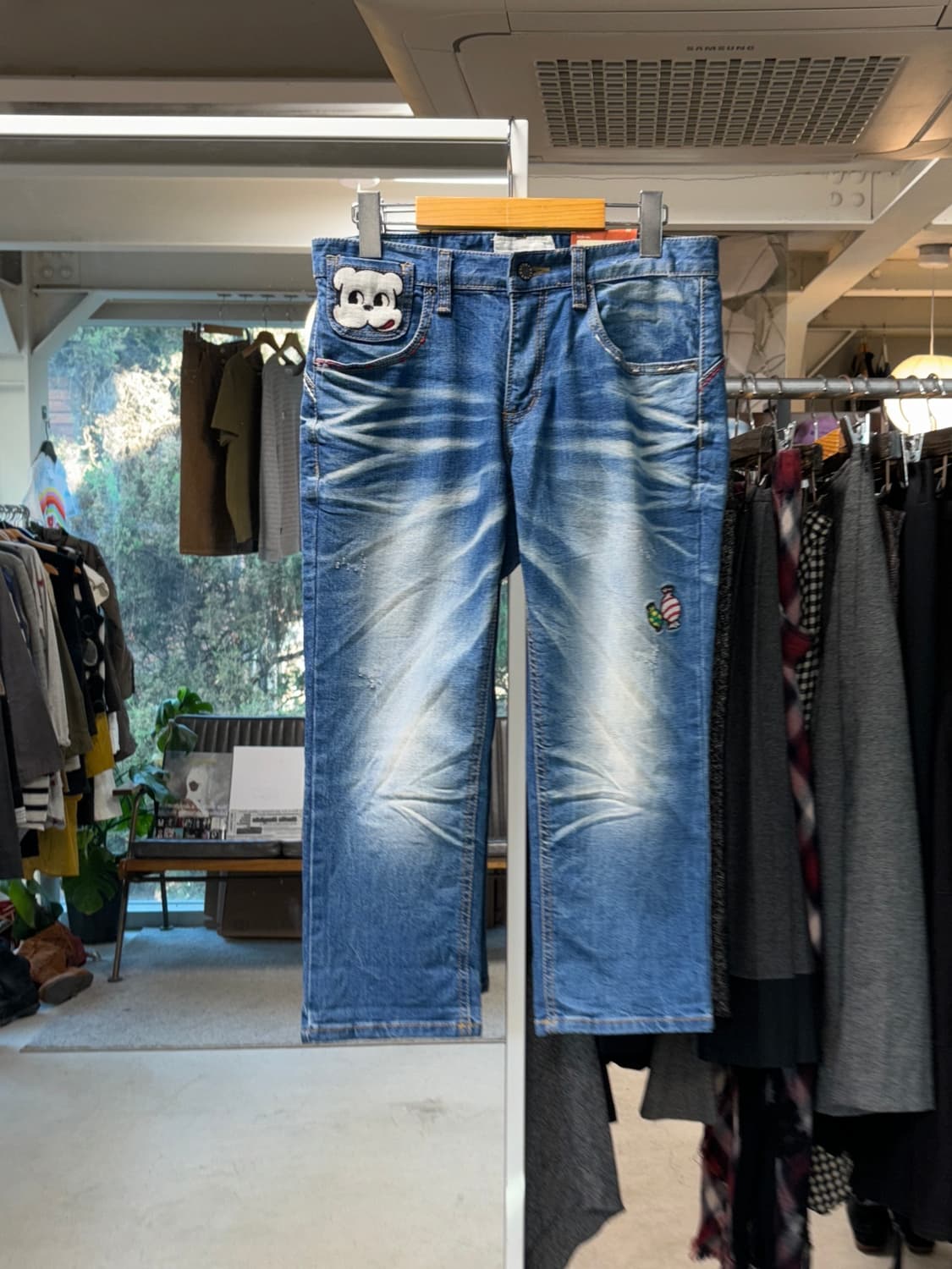 Lolita 페코 포코 카프리 데님팬츠 상품이미지3