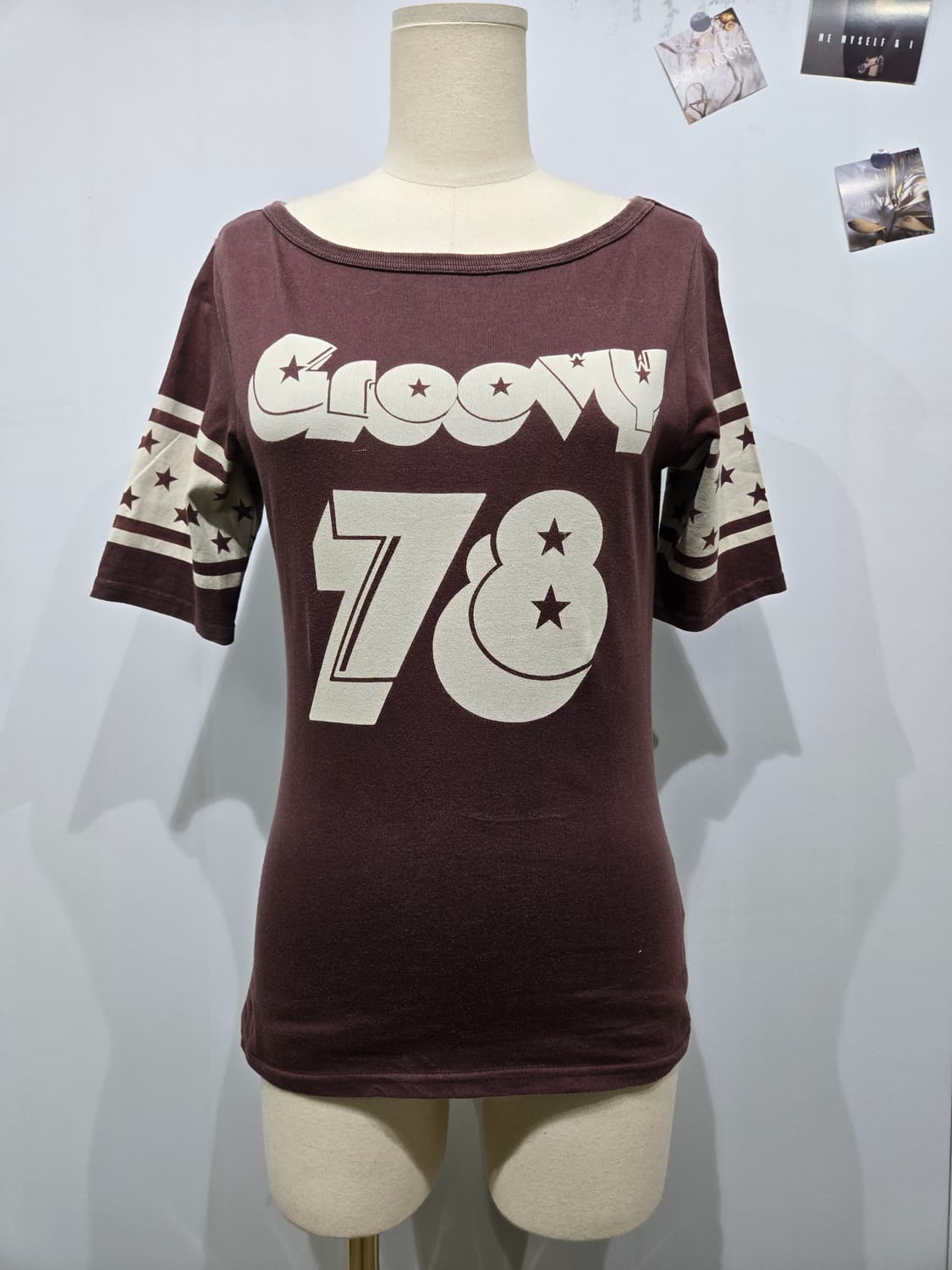 히스테릭 글래머 Groovy 78 프린팅 반팔 티셔츠 상품이미지1