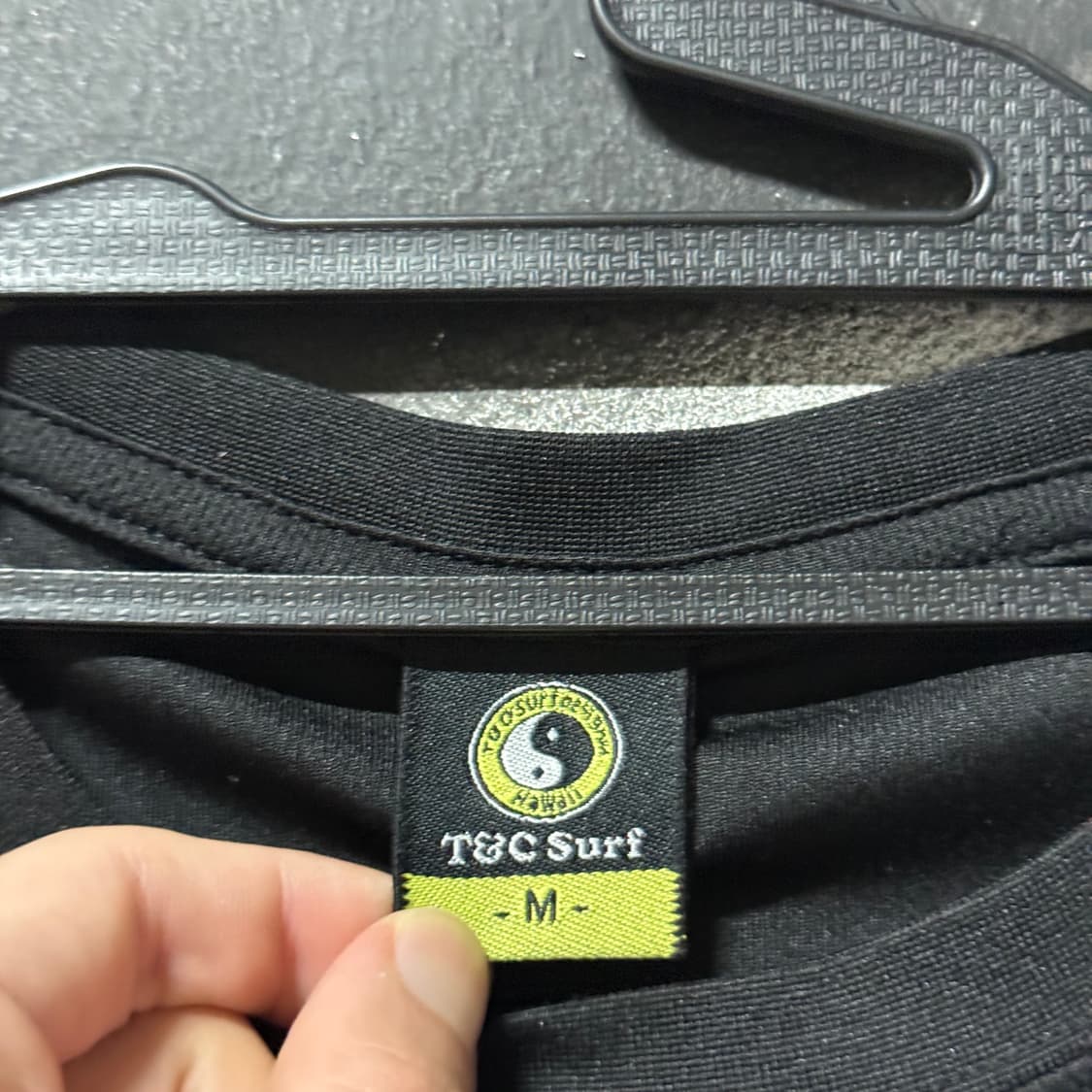 T&C Surf 음양 빅 프린팅 폴리 기능성 반팔 티셔츠 상품이미지5