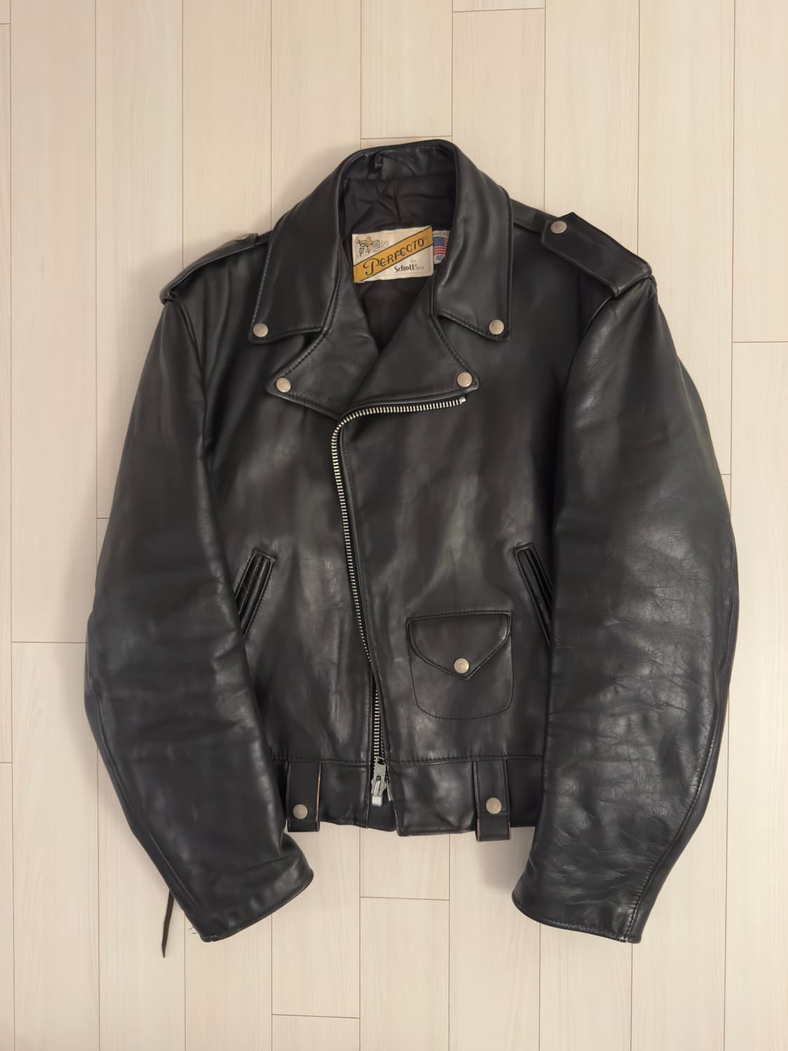 SCHOTT 쇼트 609 퍼펙토 더블 라이더 자켓 40(100) 상품이미지1