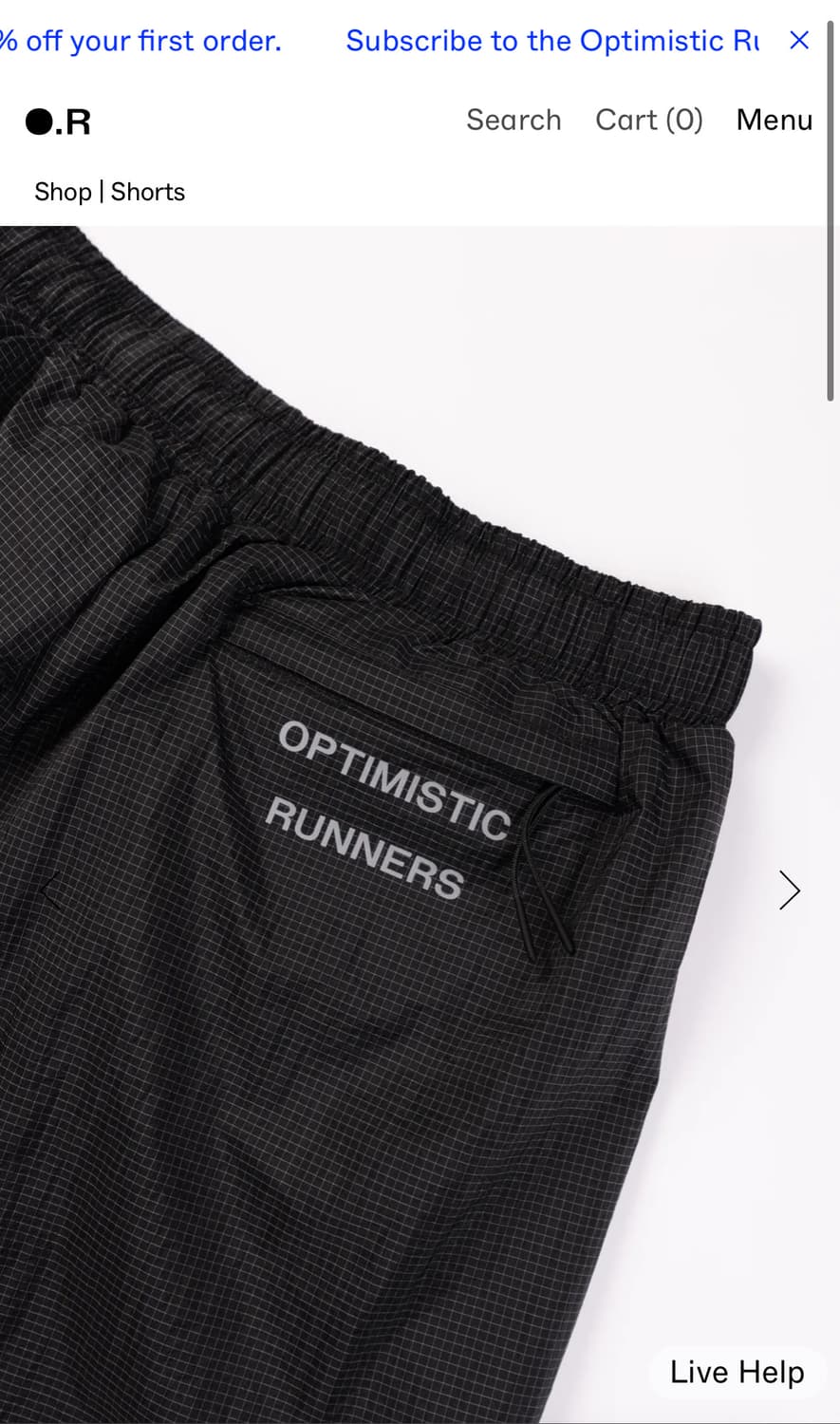 옵티미스틱 글로시 쇼츠 상품이미지3