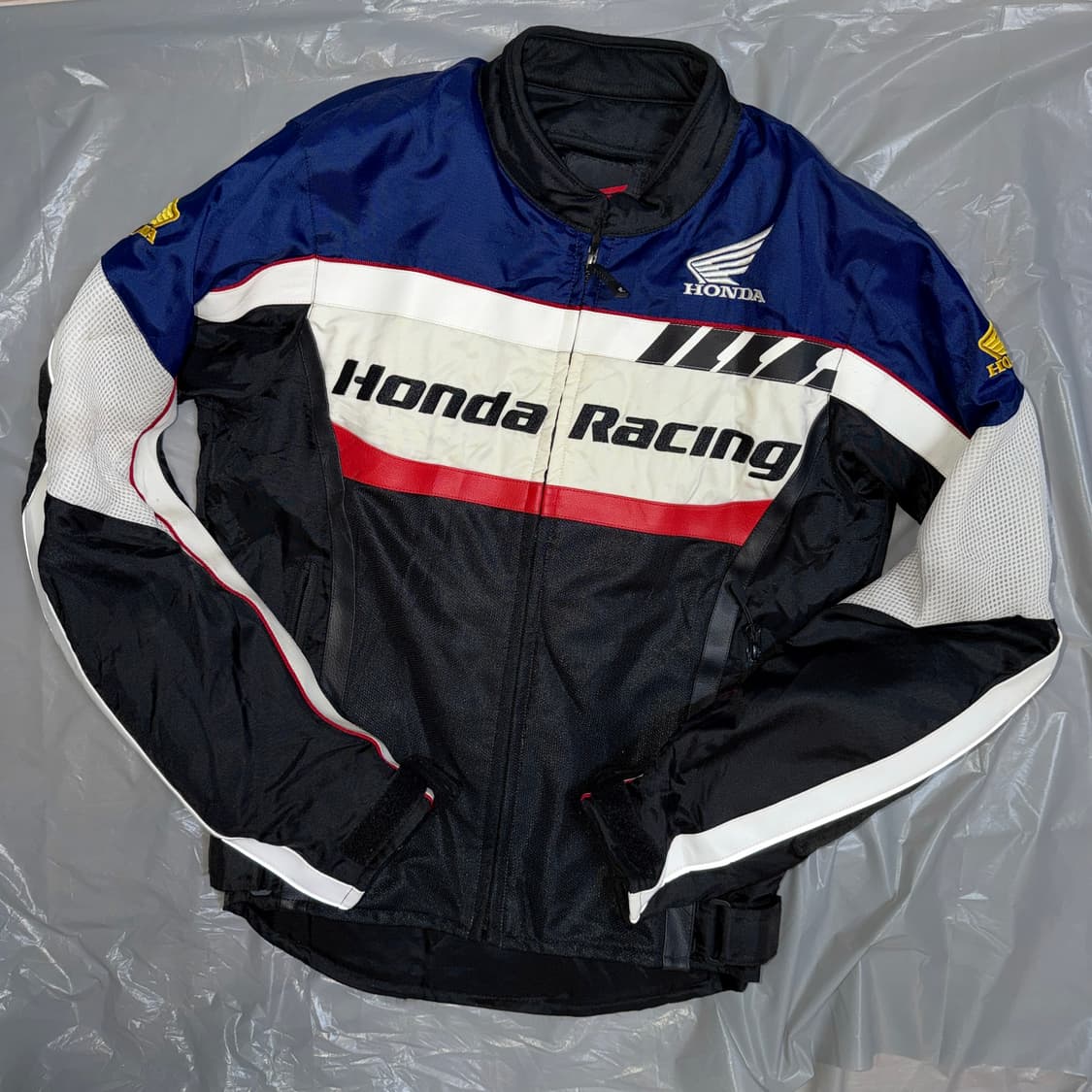 honda racing 혼다 메쉬 레더 레이싱 자켓 상품이미지1