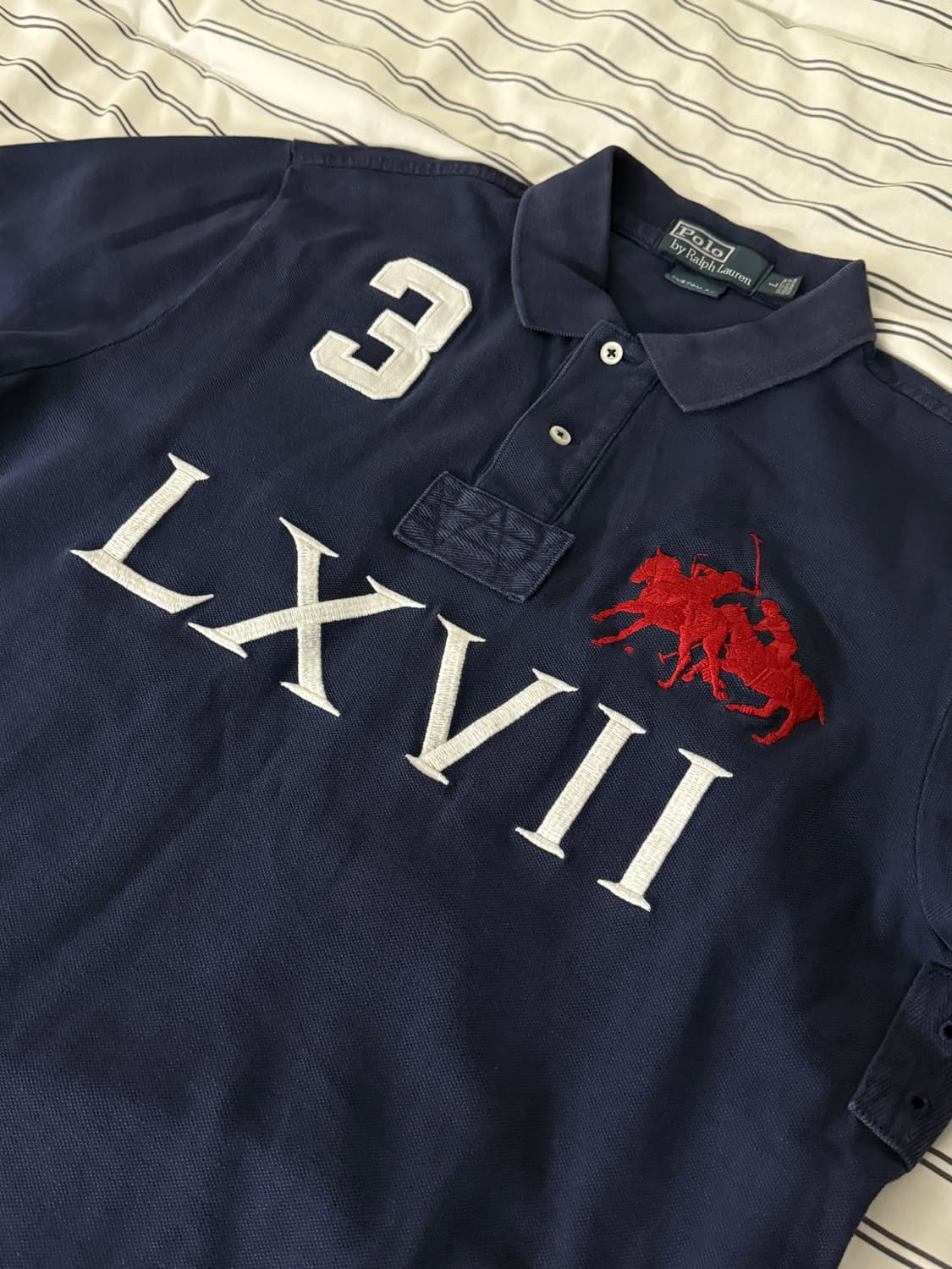 폴로 랄프로렌 LXVII 카라티 L 네이비 빅포니 상품이미지2