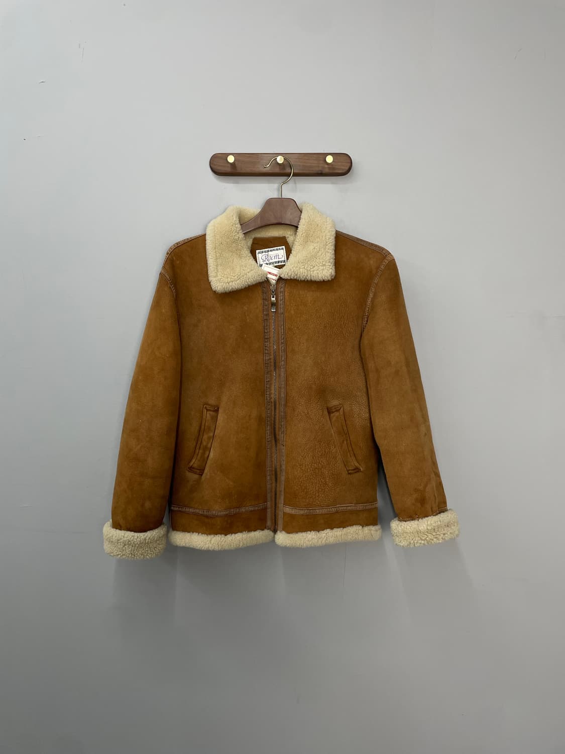 로엠 양가죽 무스탕 자켓 H973 상품이미지2