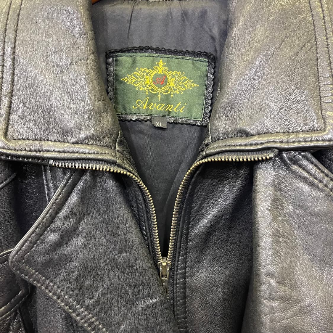 90's vintage leather jacket 상품이미지2