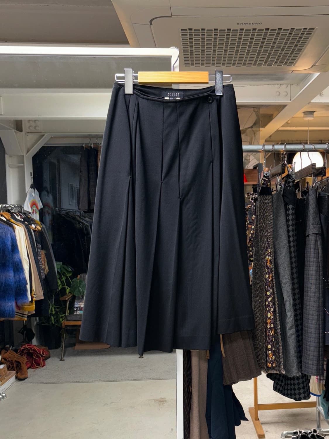 아츠로 타야마 플레어 랩 스커트 상품이미지1