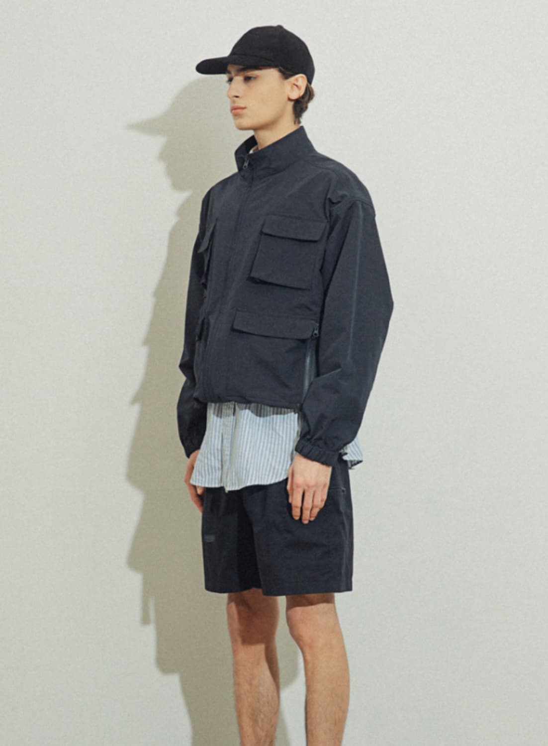 서기(seo KI)카고 포켓 지퍼 자켓  상품이미지3