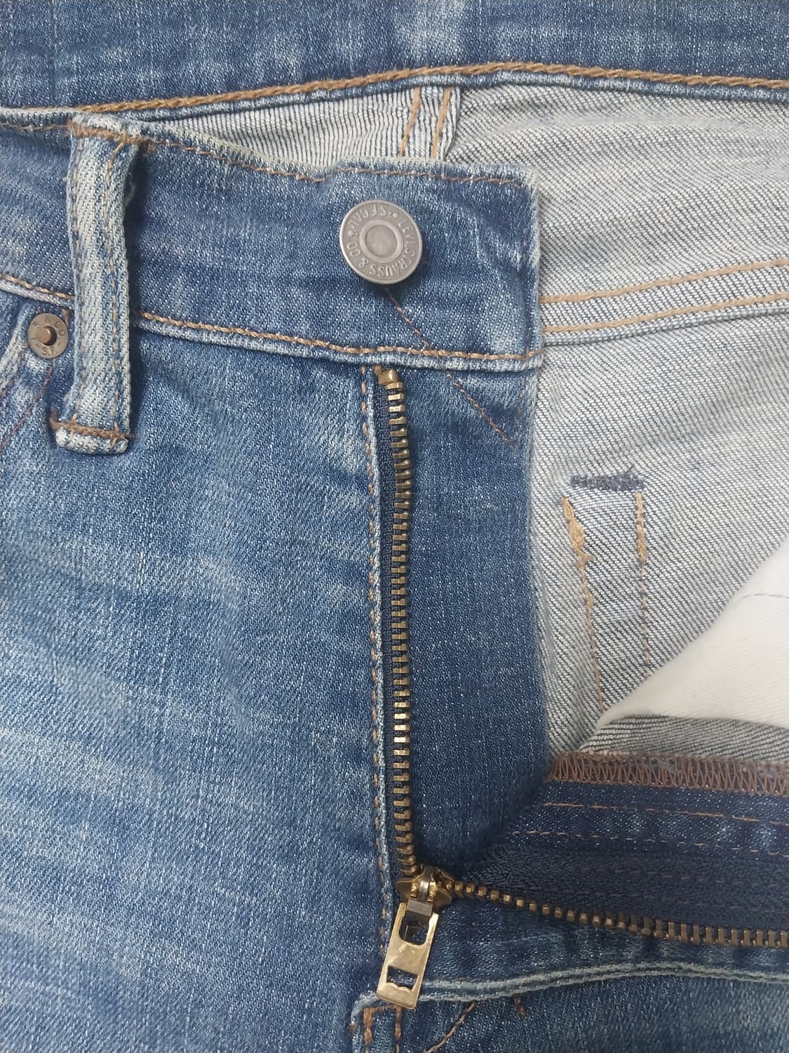 [32] 리바이스 511 중청워싱 슬림진 청바지 상품이미지6