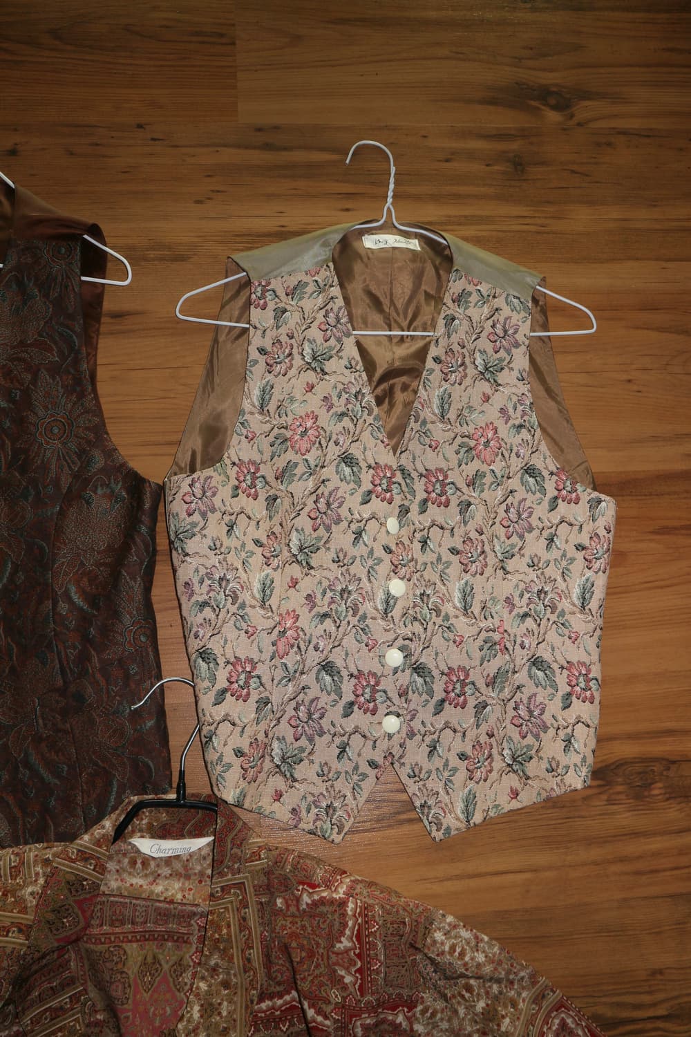 빈티지 히피 조끼,셔츠 일괄 세트 상품이미지3