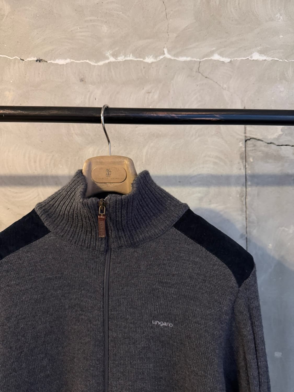 웅가로 짚업 가디건 100 상품이미지6