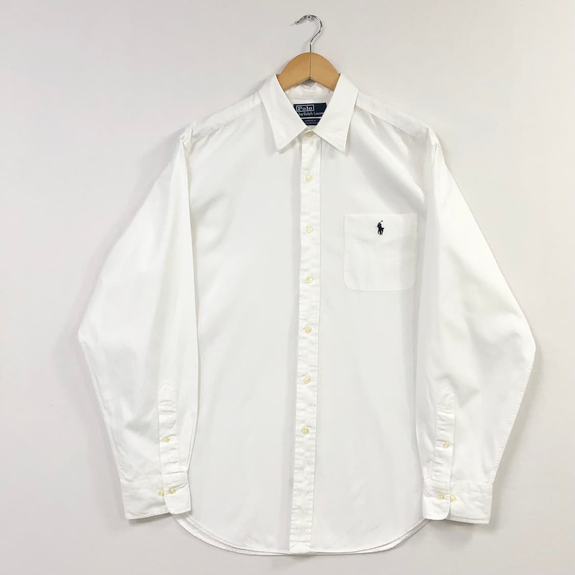 XL 폴로 화이트 셔츠 상품이미지2