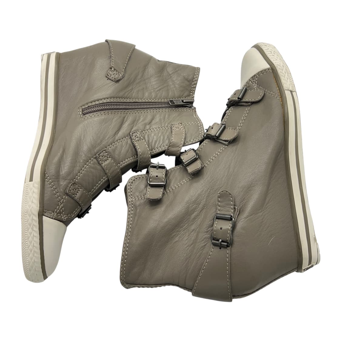 250 W 아쉬 텔마 웨지힐 레더 스니커즈 (EU40) 상품이미지3