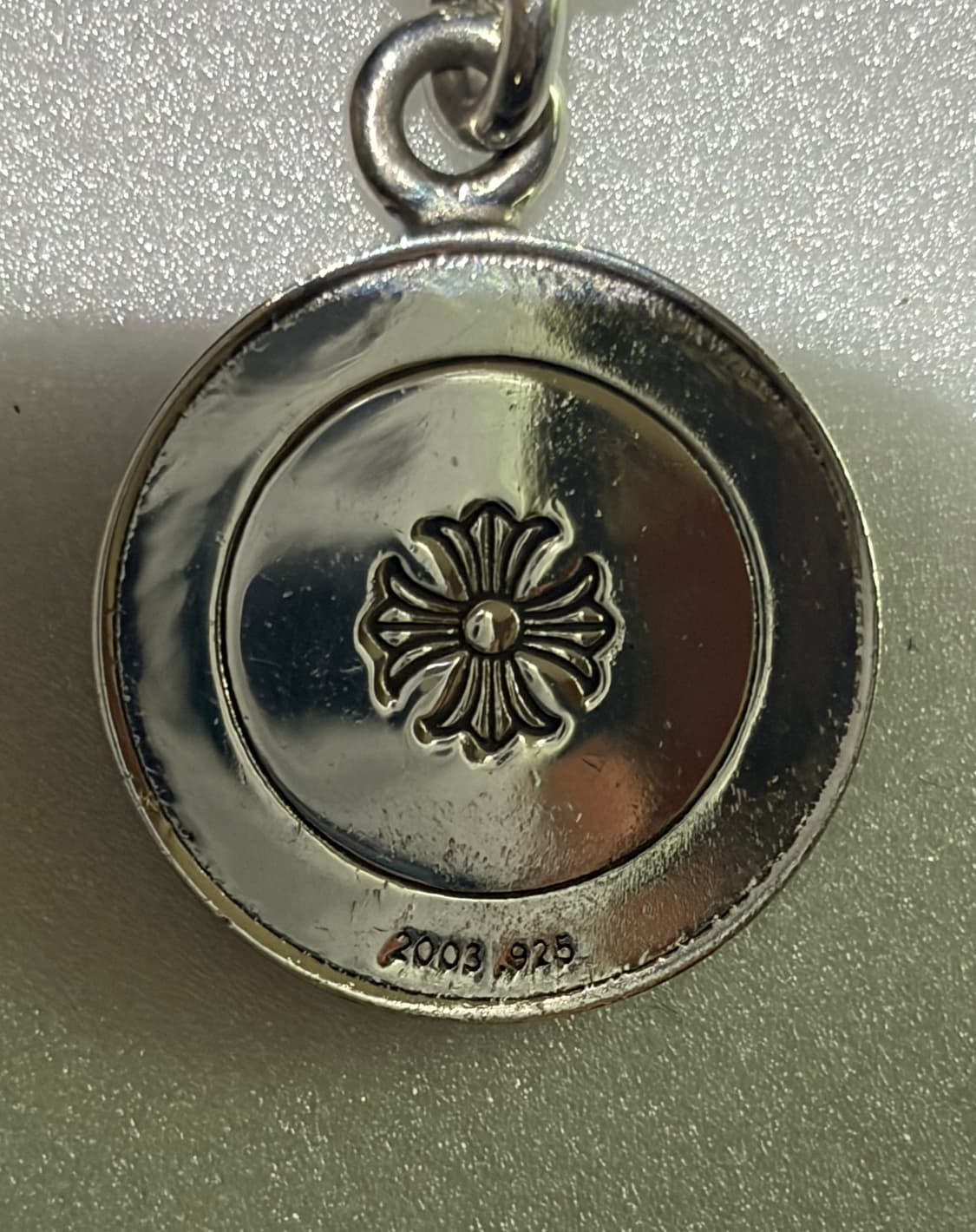 [OS] 크롬하츠 엔젤메달 펜던트(볼체인 포함) 상품이미지4